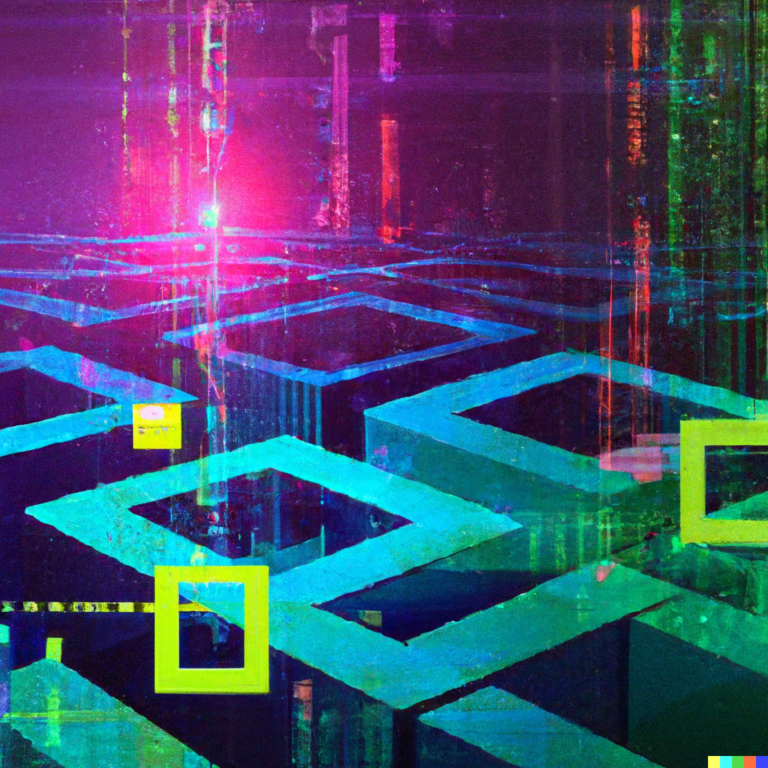 DALL·E 2023 07 12 16.33.01 Create an image that represents the innovative and dynamic nature of the cultural and creative industries. The image should showcase the fusion of tec 768x768