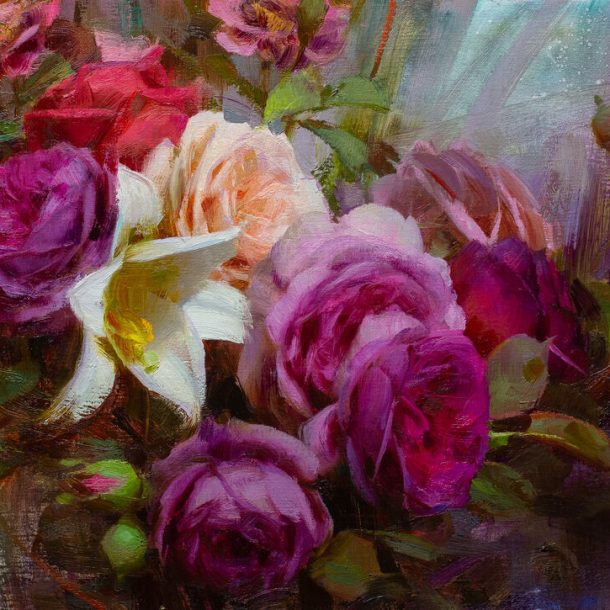 Keys Daniel Best Floral June 15th Annual PleinAir Salon Art Competition