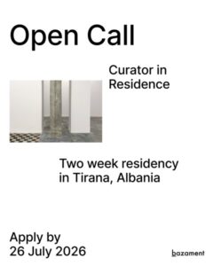Bazament Open Call Curator Static